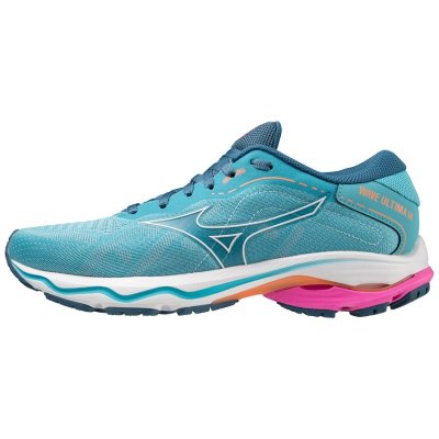 Zapatillas Para Correr Mizuno WAVE Ultima 14 Mujer Azules / Blancos / Rosas - Chile M596RNMXIB